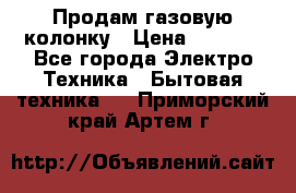 Продам газовую колонку › Цена ­ 3 000 - Все города Электро-Техника » Бытовая техника   . Приморский край,Артем г.